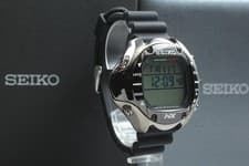 [Near MINT] SEIKO MARINE MASTER DIVING COMPUTER NX SBDK001 DH33-4A00 From JAPAN