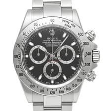 ROLEX Daytona 116520 Black Case Size 40mm x 40mm Men's Used Watch #311131