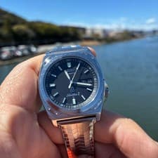 Seiko Silver Wave Z Glass Vintage Quartz Wristwatch Used From Japan