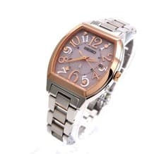 Seiko LUKIA SSVW214 Gold Combination Watch