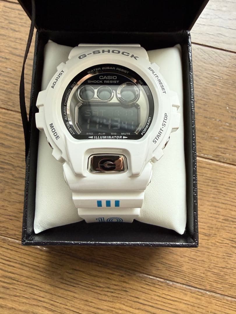 Limited Edition 80 Pcs Captain Tsubasa G-SHOCK Digital Watch White