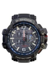 CASIO Solar Watch Analog Rubber BLK BLK GPW 1000