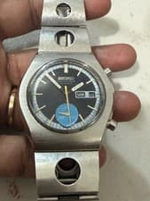 Men's JAPAN Vintage 1973 AUTOMATIC CHRONOGRAPH Watch SEIKO 6139-8020* Runs