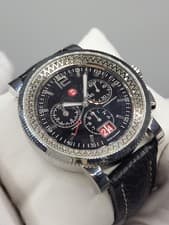 SWISS [N. MINT] 42mm Michele Chronograph Diamonds 118 Diamond .56CT Unisex watch