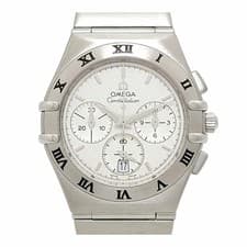 OMEGA WATCH CONSTELLATION 1542.30 QUARTZ CHRONOGRAPH DATE STAINLESS STEEL MEN'S
