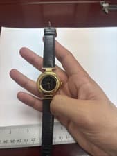 Fendi Watch For Women’s Gold Plated Leather Strap As Is