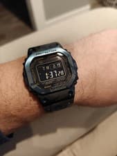 Casio G-Shock FULL METAL TITANIUM Blue Camo Lmtd Edition Watch  GMWB5000TCF-2