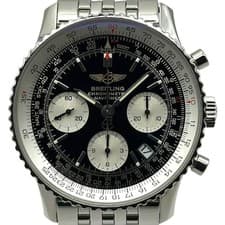 BREITLING Navitimer A232B35NP(A23322) Black Stainless Steel Automatic #OK1000
