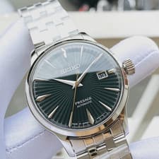 Seiko Presage Cocktail Time SARY271 Green Mockingbird Dial 40.5mm New Mens Watch