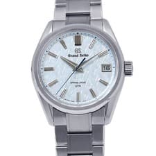 SEIKO Grand Seiko Evolution 9 Collection Spring Drive UFA 37mm TI Blue Dial ...