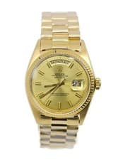 Rolex Day Date 18K Yellow Gold Watch 1803