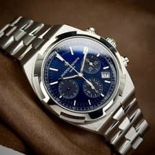 2023 Vacheron Constantin Overseas Blue Dial Chronograph - 5500V/110A-B148 B+P