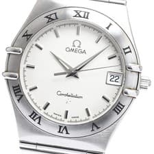 OMEGA 1512.30 Constellation Date Quartz Men's Watch From Japan G0419