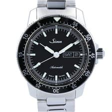 Sinn Pilot's Watch 104 104.ST.SA Stainless Steel SS 41mm Black Dial