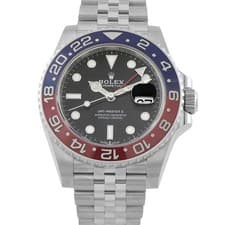 Rolex GMT-Master II Pepsi Steel Jubilee Watch 126710BLRO