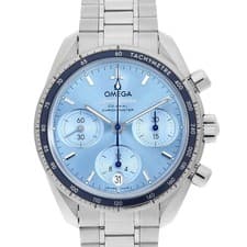 OMEGA Speedmaster 38 Co-Axial Chronograph 324.30.38.50.03.001 second hand mens