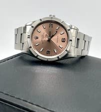 Rolex Oyster Perpetual Air King 34 Unisex Swiss Vintage Automatic Watch - 14010N