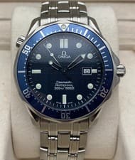 *Box/Papers* Omega Seamaster Gents Quartz Watch 41mm Bond Goldeneye 2541.80.00