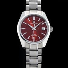 Grand Seiko SBGH345 Heritage Collection 40mm Deep Scarlet Red Dial Box Papers