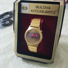 Bulova Vintage LED Watch in Working Condition