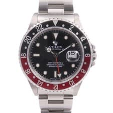 ROLEX GMT Master II 16710 Automatic Watch Stainless Steel Black
