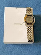 Seiko Rotocall - SMGG17P1 - Yellow & Black - Quartz Chronograph Digital Dial