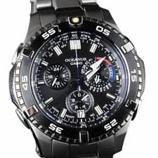 Casio Oceanus OCW-P500 Solar Radio Watch Titanium Used Japan