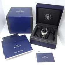 Grand Seiko Heritage Collection SBGP005 9F85-0AD0 Sunray NavyDial Date SS Quartz