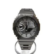 CASIO quartz wristwatch with stainless steel SLV GM-2110D-7AER
