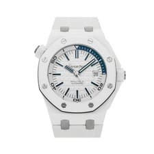 Audemars Piguet Royal Oak Offshore White Ceramic Auto Watch 15707CB.OO.A010CA.01