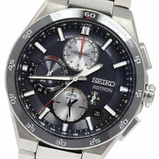 Seiko Astron SBXC151 GPS Solar Radio Watch 5X83-0AA0-1 Used Box