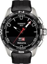 Tissot T-Touch Connect Solar 47.5mm Black Dial Watch T1214204705100 NEW See Box