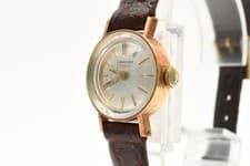Rare Vintage [Excellent 5] LONGINES Cal.410 750 K18 Manual Women's Watch JAPAN