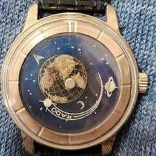 Rado Satellite Vintage Watch with Leather Band Fashion Accessories j307