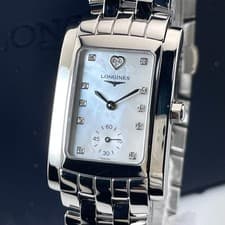 Longines DolceVita Quartz Watch L5.502.4 Shell Dial 11P Diamond Small Seconds