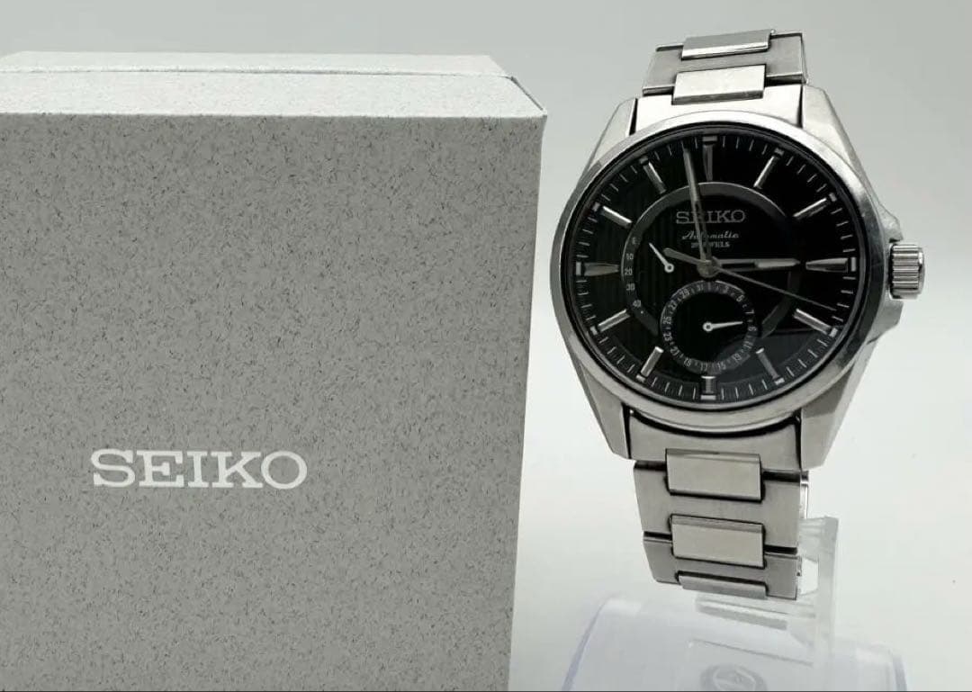 Seiko Presage SARW009 6R27 Automatic Power Reserve 1.61in Case 7.09in Wrist
