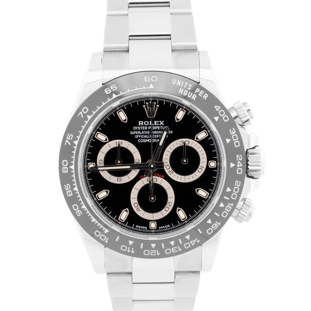 2026 RSC PAPERS Rolex Daytona Cosmograph BLACK Ceramic Steel 40mm 116500 LN BOX