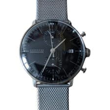 JUNGHANS Max Bill Chronoscope Automatic Black Dial Men's Watch