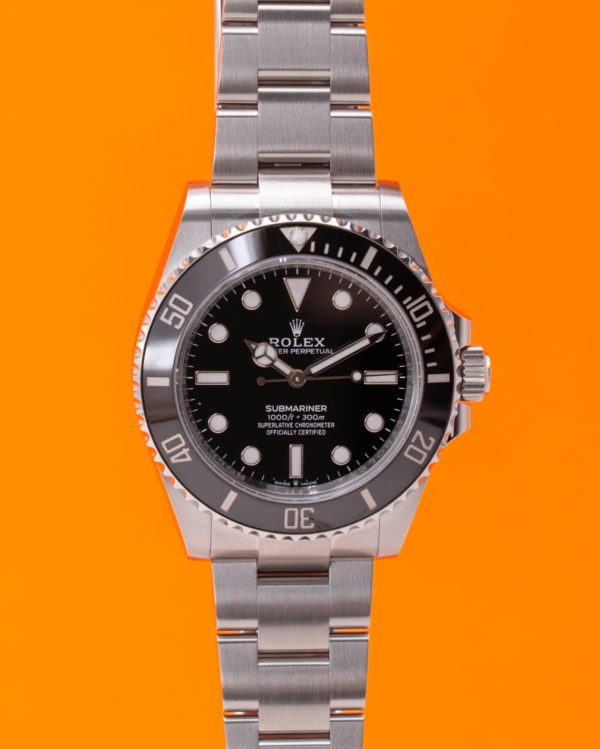 Rolex Submariner No Date 41mm 124060 Black Ceramic 2026