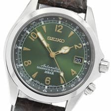 SEIKO Mechanical alpinist SARB017/6R15-00E0 Date Automatic Men's Watch green