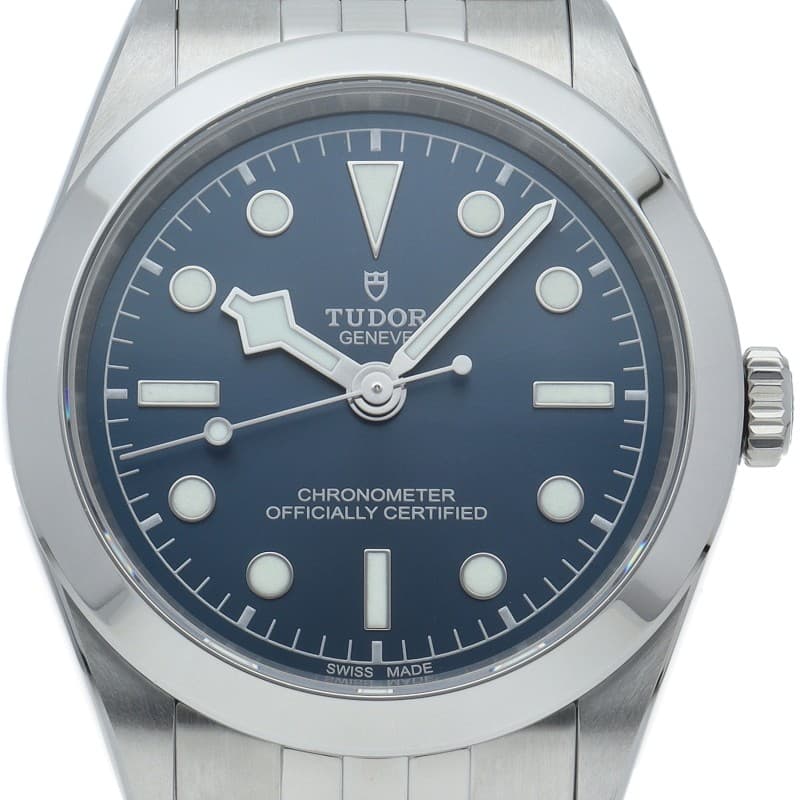 TUDOR Black Bay 39 Jubilee Watch M79660-0002 Stainless Steel mensWatch blue ...