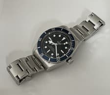 Tudor Heritage Black Bay 41mm Black Dial Blue Bezel Steel MINT FULL SET 79230B