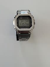 Original Casio G-Shock GMW-B5000D-1CR FULL STAINLESS BAND & CASE