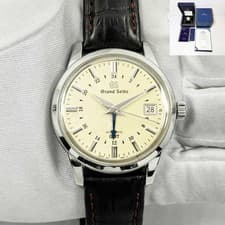 2023 Grand Seiko Elegance Collection SBGM221G 39MM White Stainless Steel B/p