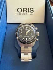 Oris Diver 65 40mm Dive Chronograph - Full Kit, Box, Papers, Bracelet