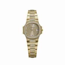 Patek Philippe Nautilus 4700 'Ladies' Yellow Gold Champagne Diamond Dial
