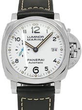 PANERAI Luminor Marina 44Mm PAM01499 White Men's Used Watch #41021