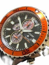 Citizen Promaster Eco Drive Diver 200m Watch Solar Powered Used Japan