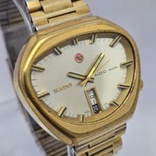 Cobra NCC 404 Automatic Day/date 625.3030.2 Gold Tone Vintage Men’s Watch