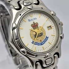 Bulova Quartz Royal Hong Kong Police Limited Edition Gifted Vintage Men’s Watch